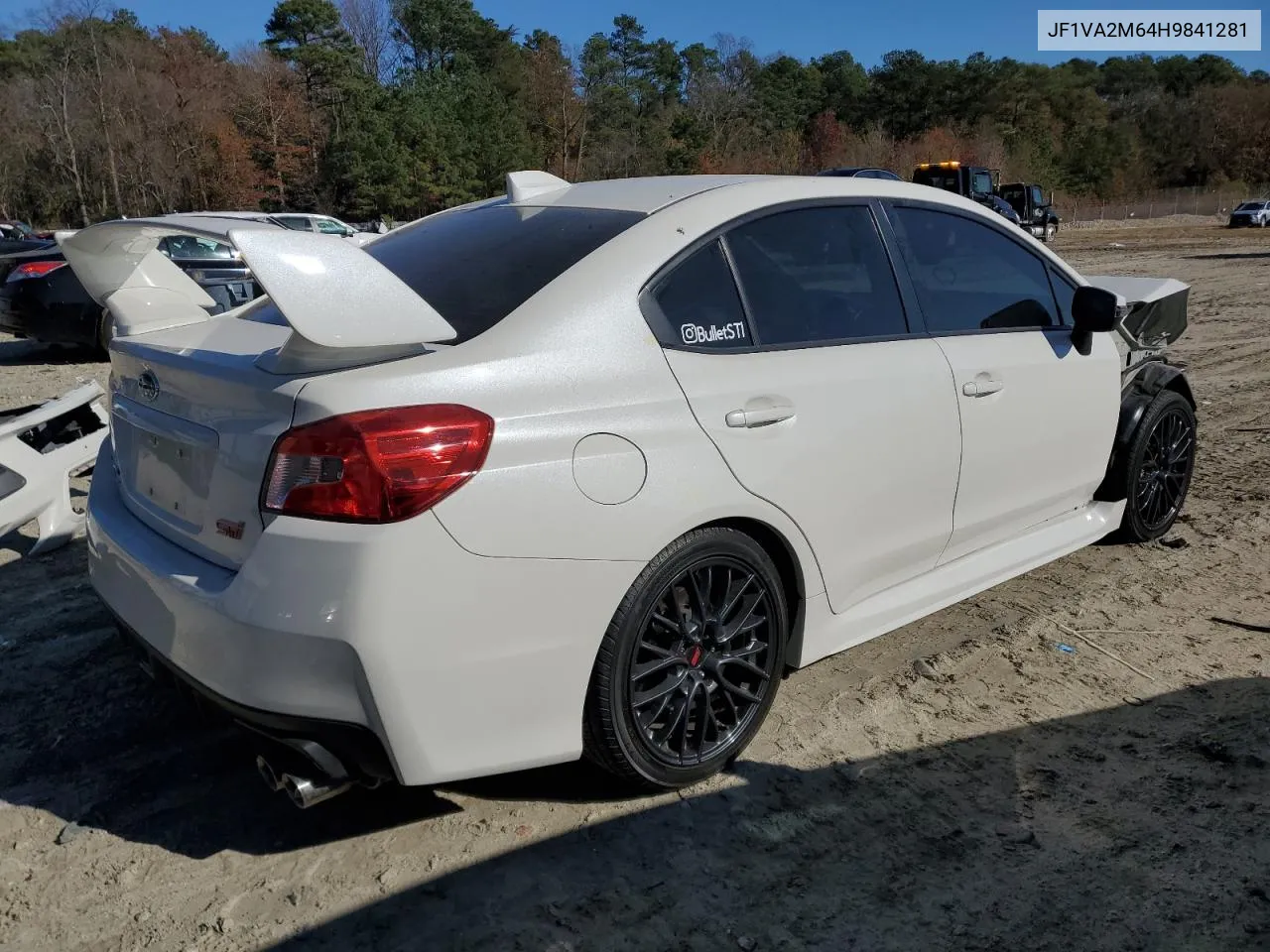 2017 Subaru Wrx Sti VIN: JF1VA2M64H9841281 Lot: 78170514