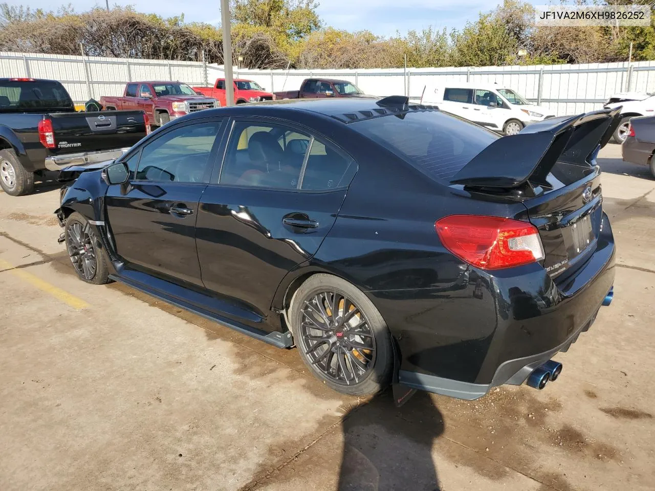 2017 Subaru Wrx Sti VIN: JF1VA2M6XH9826252 Lot: 79610914