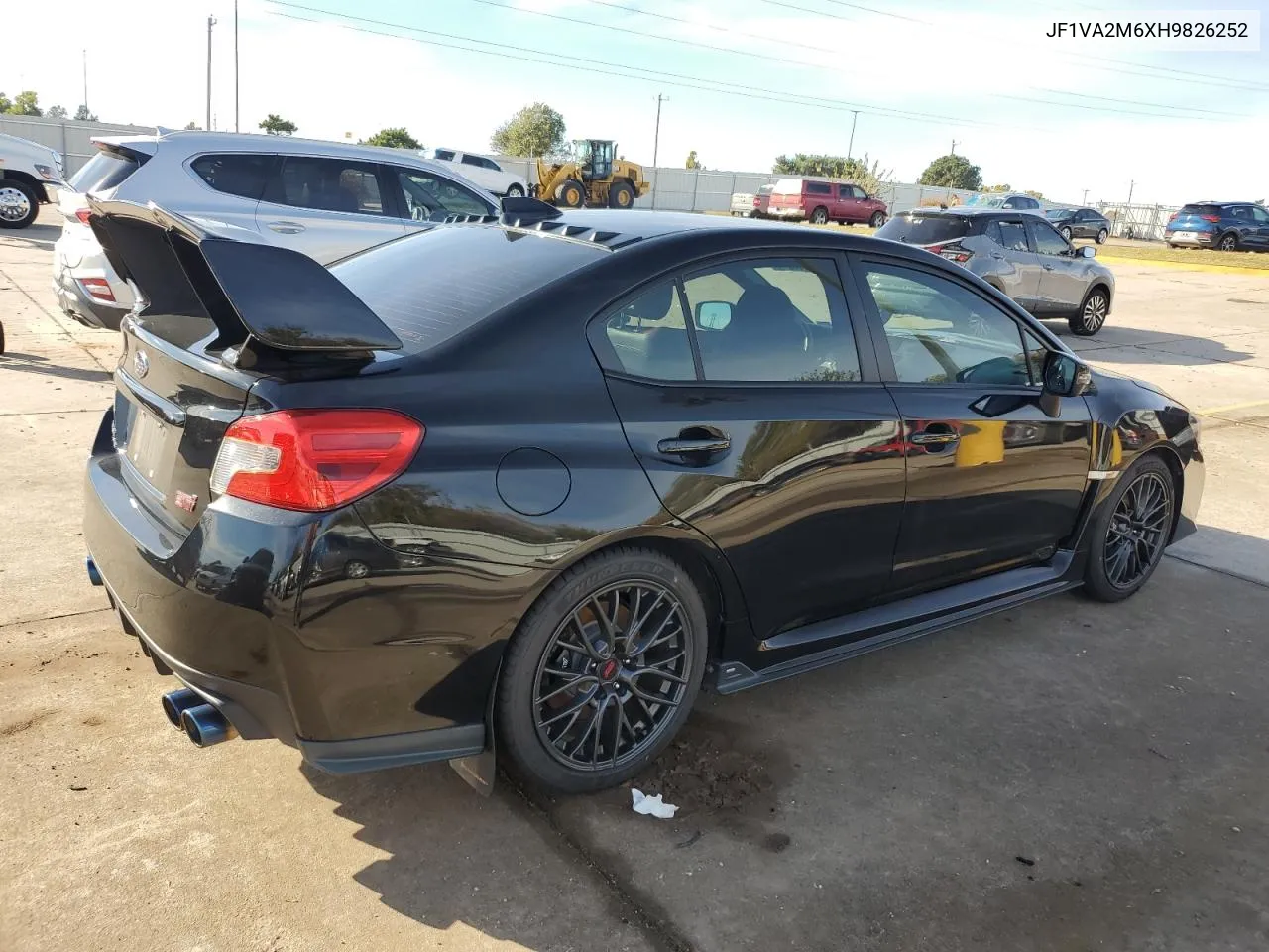 2017 Subaru Wrx Sti VIN: JF1VA2M6XH9826252 Lot: 79610914