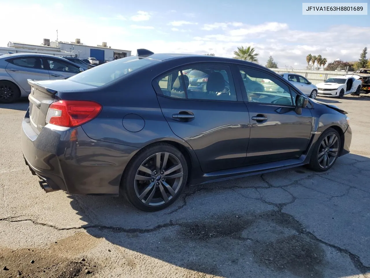 2017 Subaru Wrx Premium VIN: JF1VA1E63H8801689 Lot: 80037384