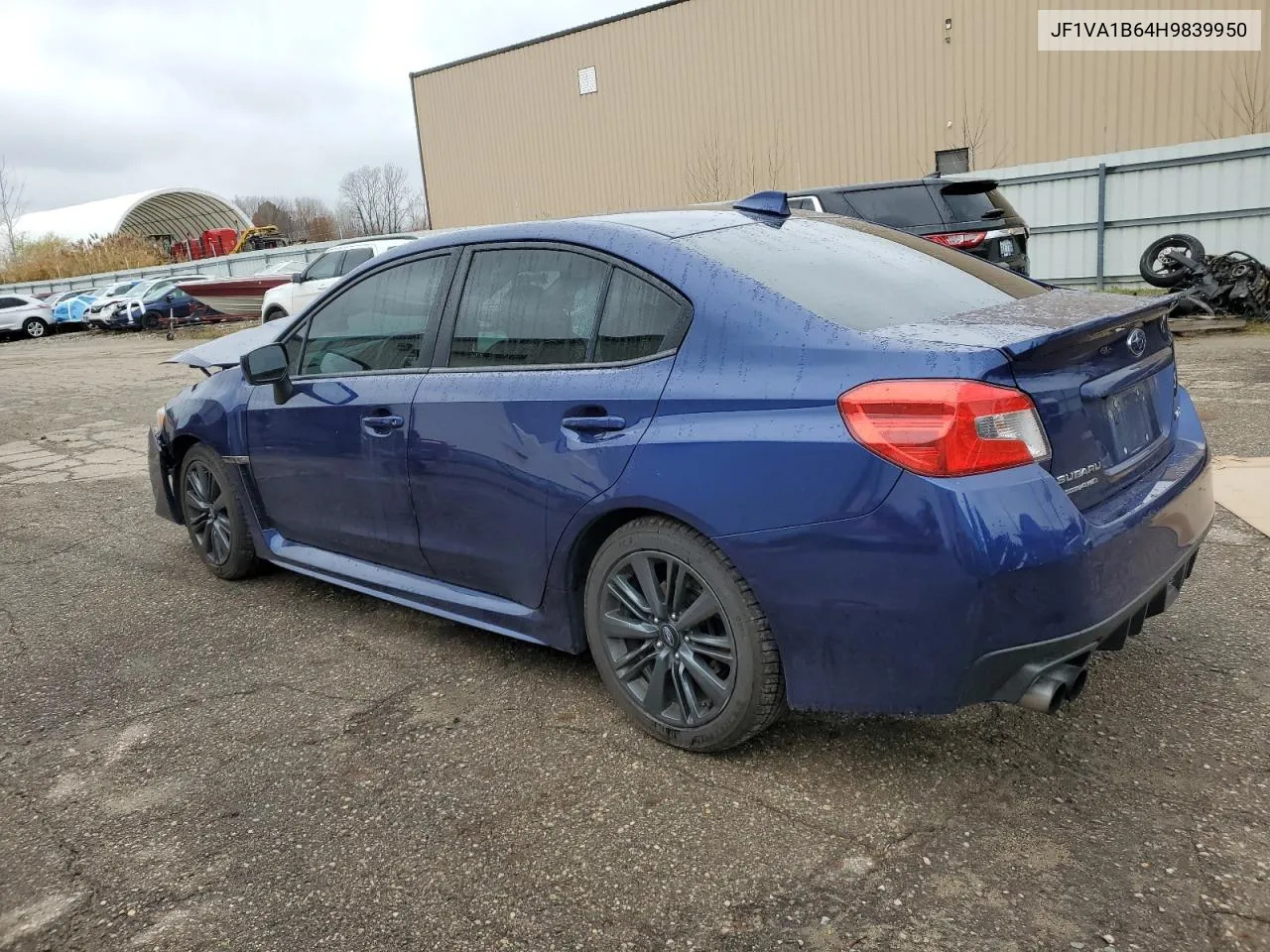 2017 Subaru Wrx VIN: JF1VA1B64H9839950 Lot: 80359914