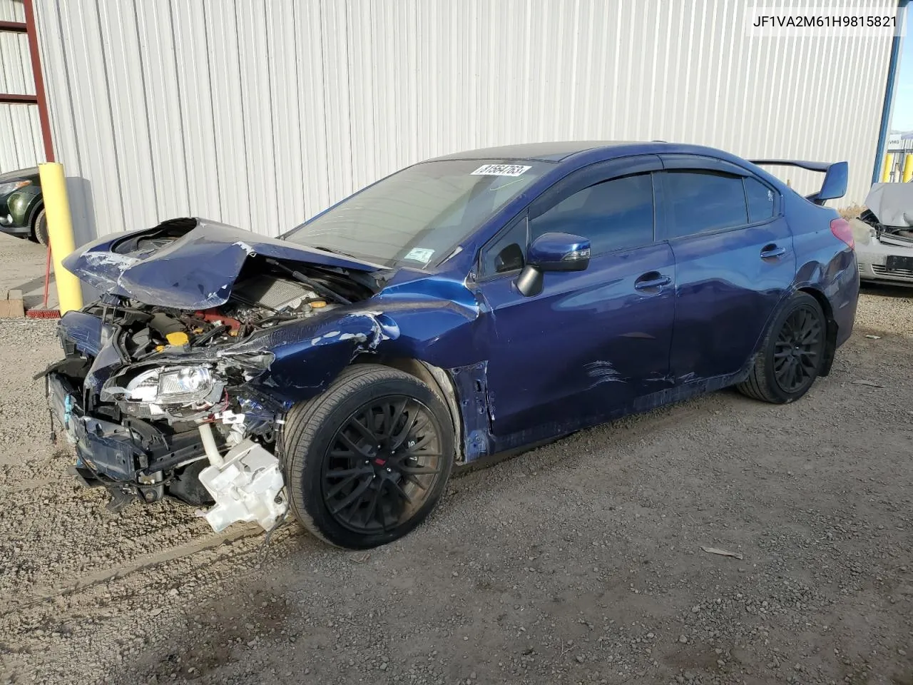 2017 Subaru Wrx Sti VIN: JF1VA2M61H9815821 Lot: 81564763