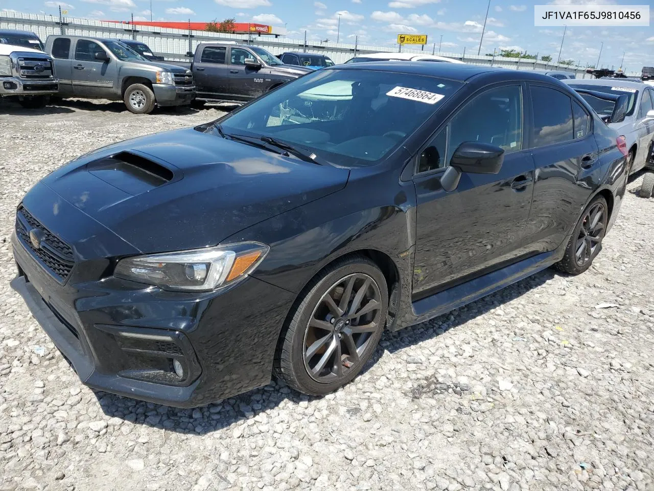 2018 Subaru Wrx Limited VIN: JF1VA1F65J9810456 Lot: 57468864