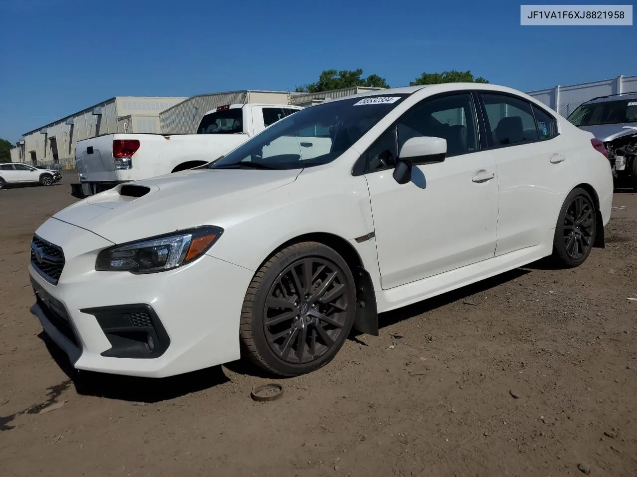 2018 Subaru Wrx Limited VIN: JF1VA1F6XJ8821958 Lot: 58532334