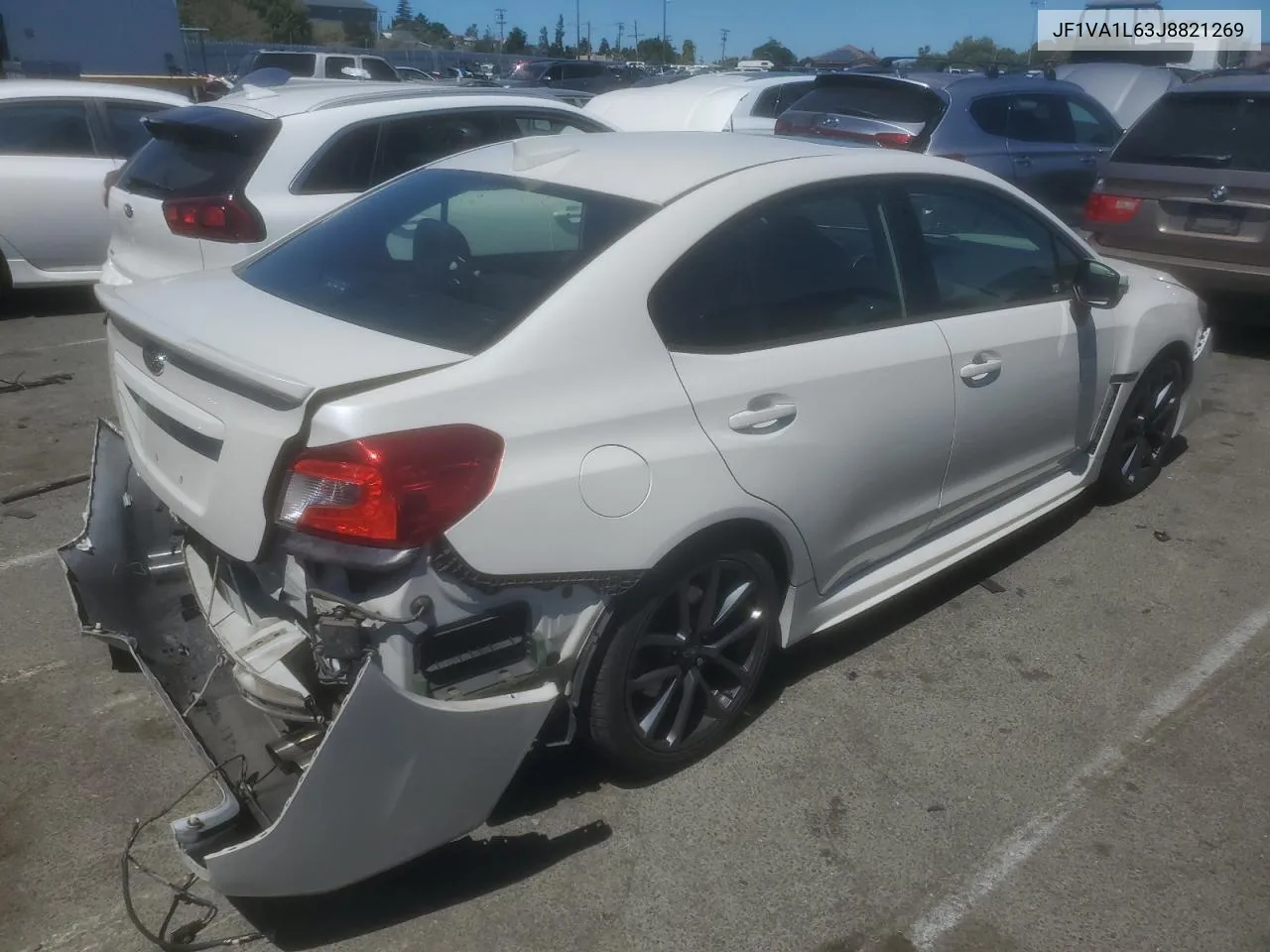 2018 Subaru Wrx Limited VIN: JF1VA1L63J8821269 Lot: 67321234