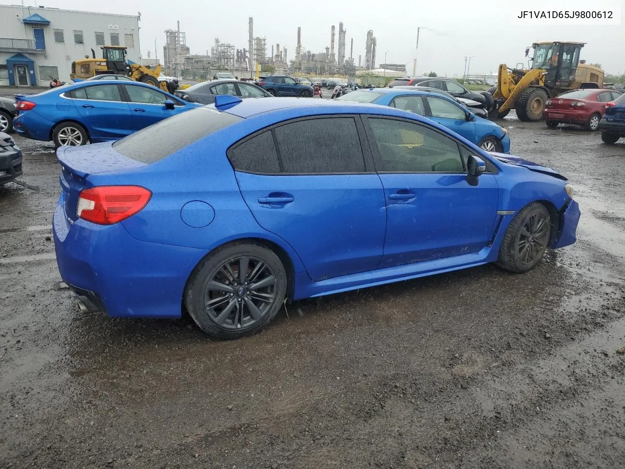 2018 Subaru Wrx Premium VIN: JF1VA1D65J9800612 Lot: 67746684