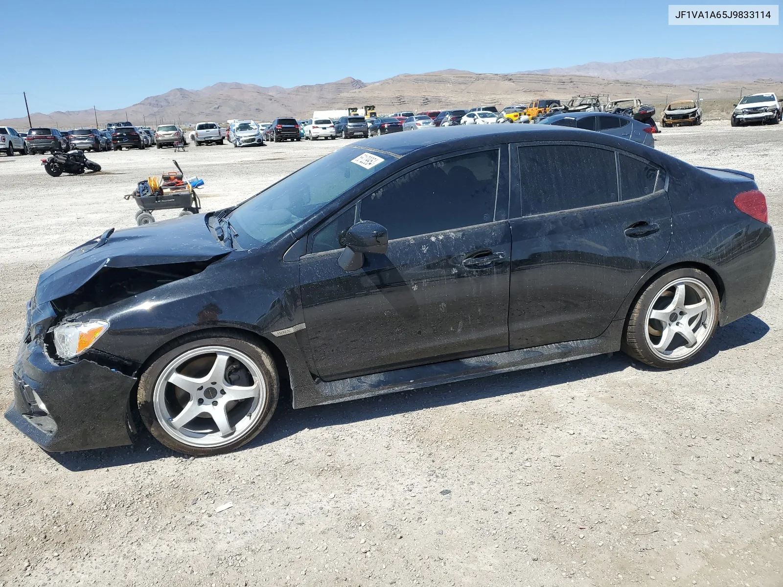 2018 Subaru Wrx VIN: JF1VA1A65J9833114 Lot: 68129954