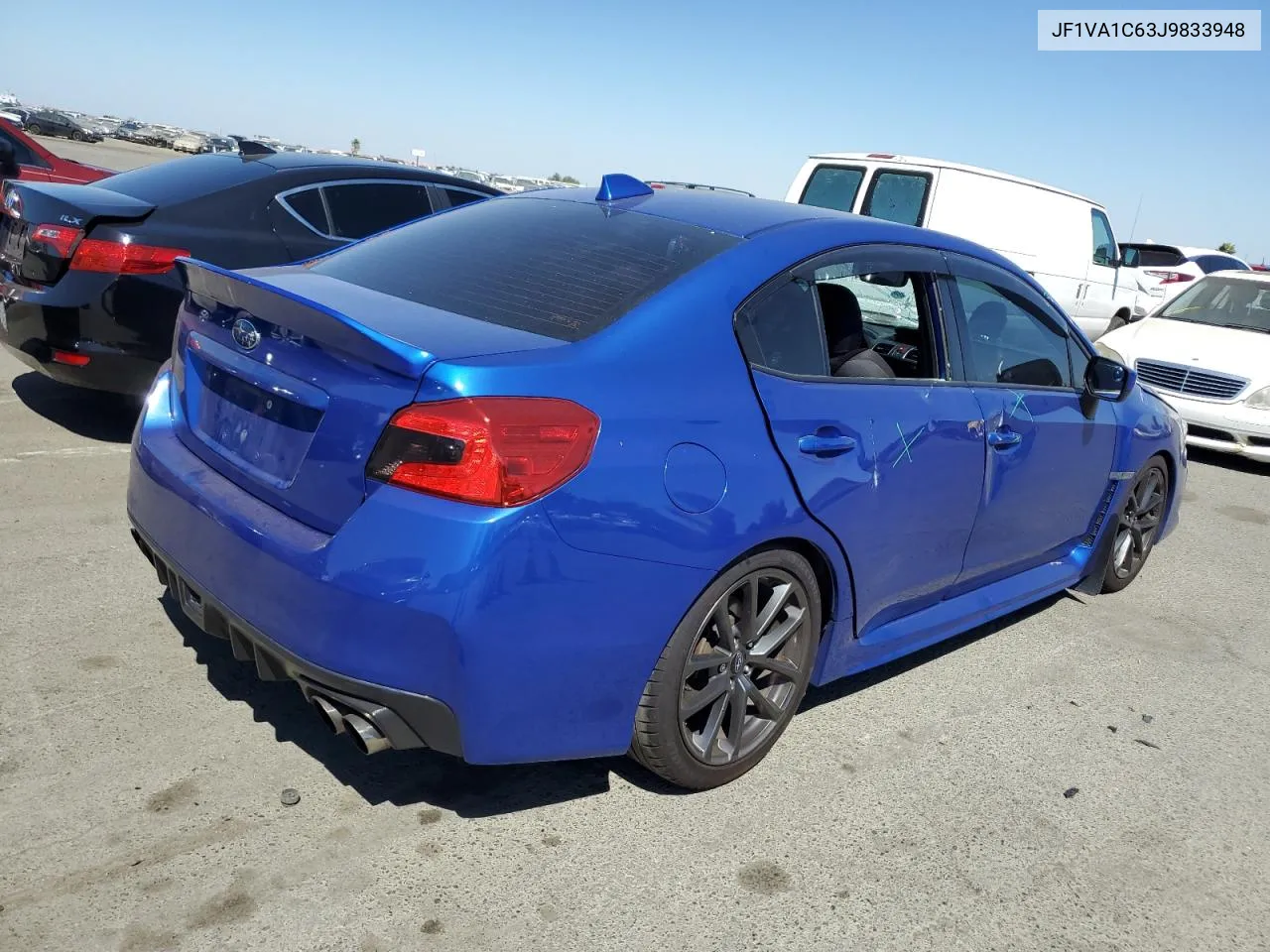 2018 Subaru Wrx Premium VIN: JF1VA1C63J9833948 Lot: 68374254