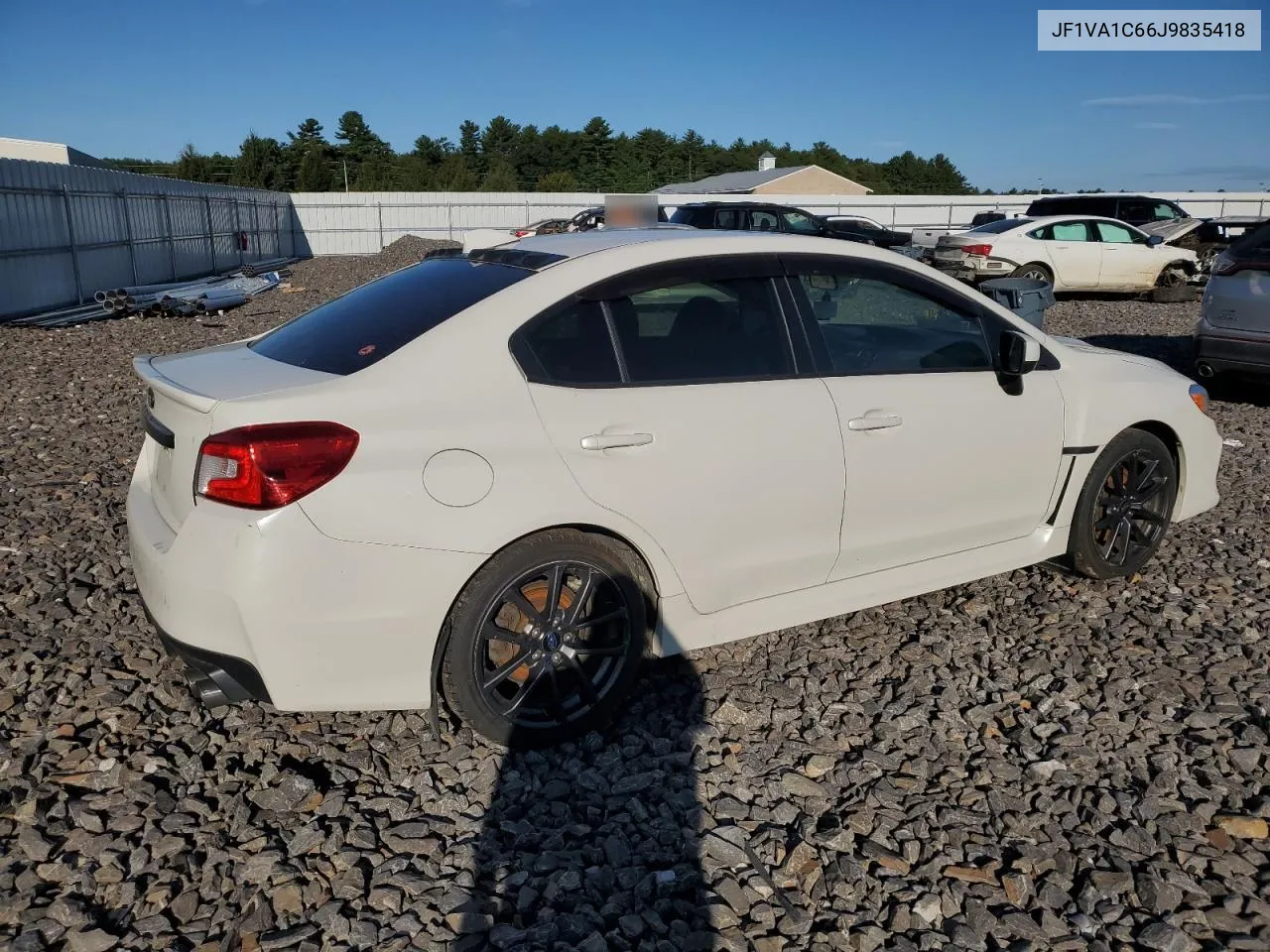 2018 Subaru Wrx Premium VIN: JF1VA1C66J9835418 Lot: 70336564