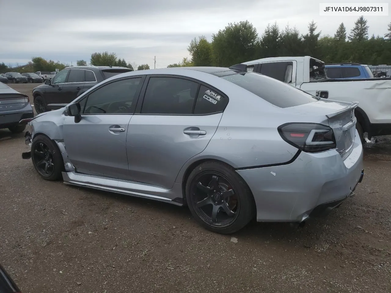 2018 Subaru Wrx Premium VIN: JF1VA1D64J9807311 Lot: 71320564