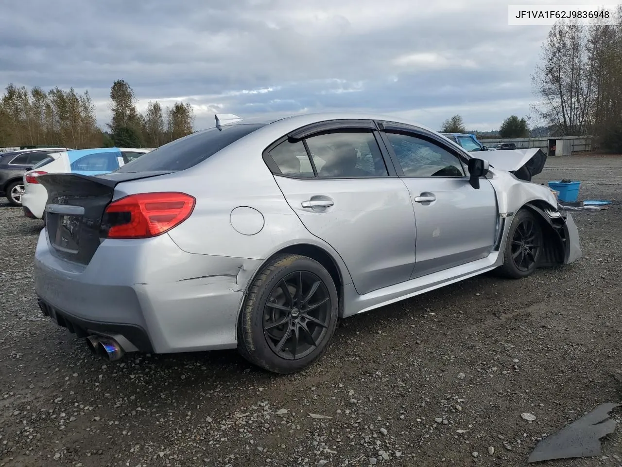 2018 Subaru Wrx Limited VIN: JF1VA1F62J9836948 Lot: 74133824