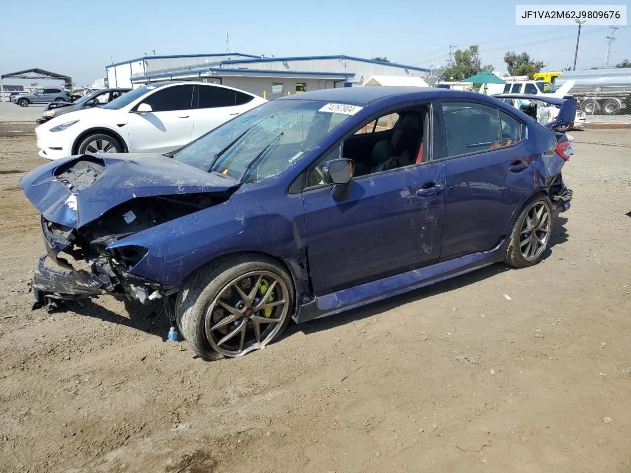 2018 Subaru Wrx Sti VIN: JF1VA2M62J9809676 Lot: 74287904