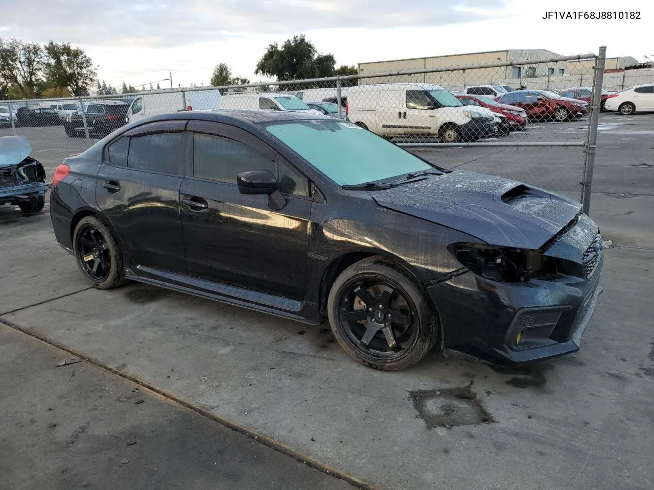 2018 Subaru Wrx Limited VIN: JF1VA1F68J8810182 Lot: 78890134