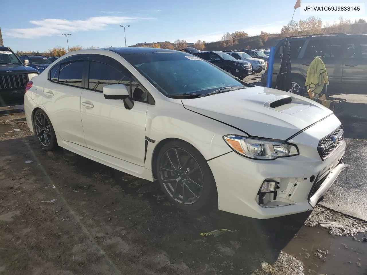 2018 Subaru Wrx Premium VIN: JF1VA1C69J9833145 Lot: 78939644