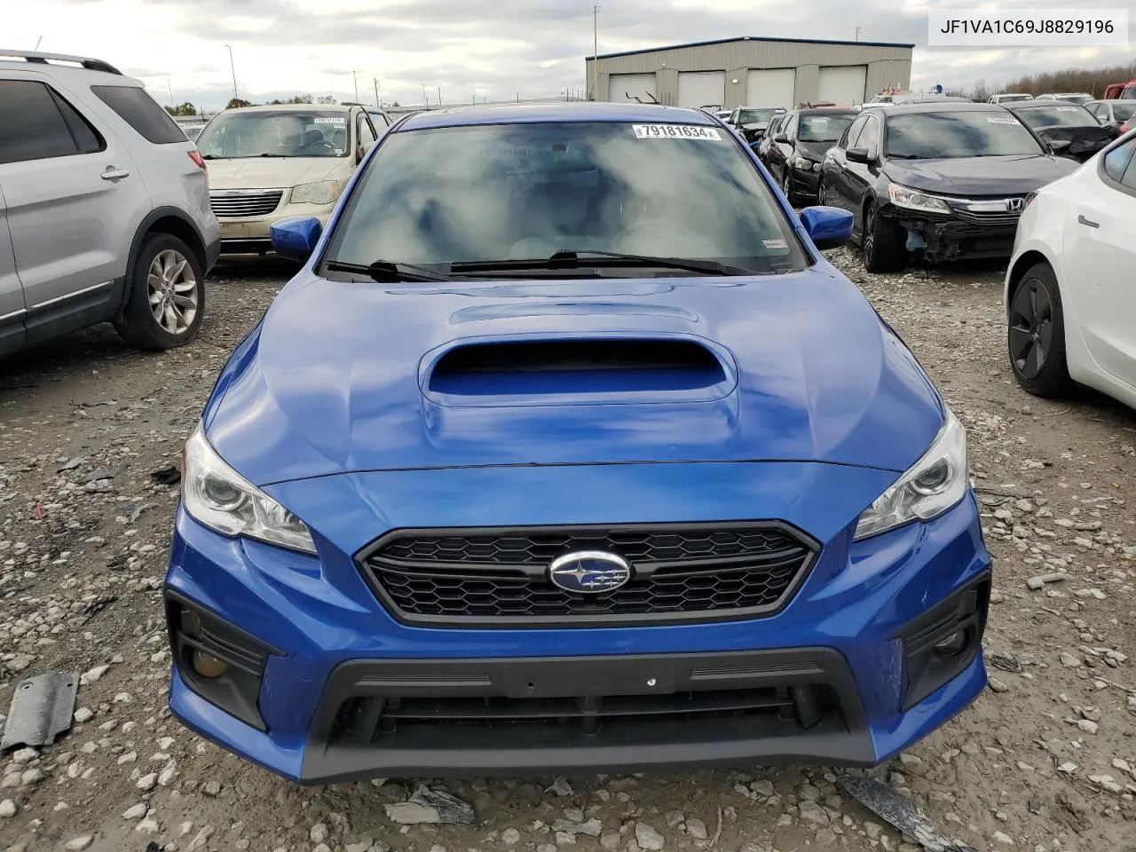 2018 Subaru Wrx Premium VIN: JF1VA1C69J8829196 Lot: 79181634