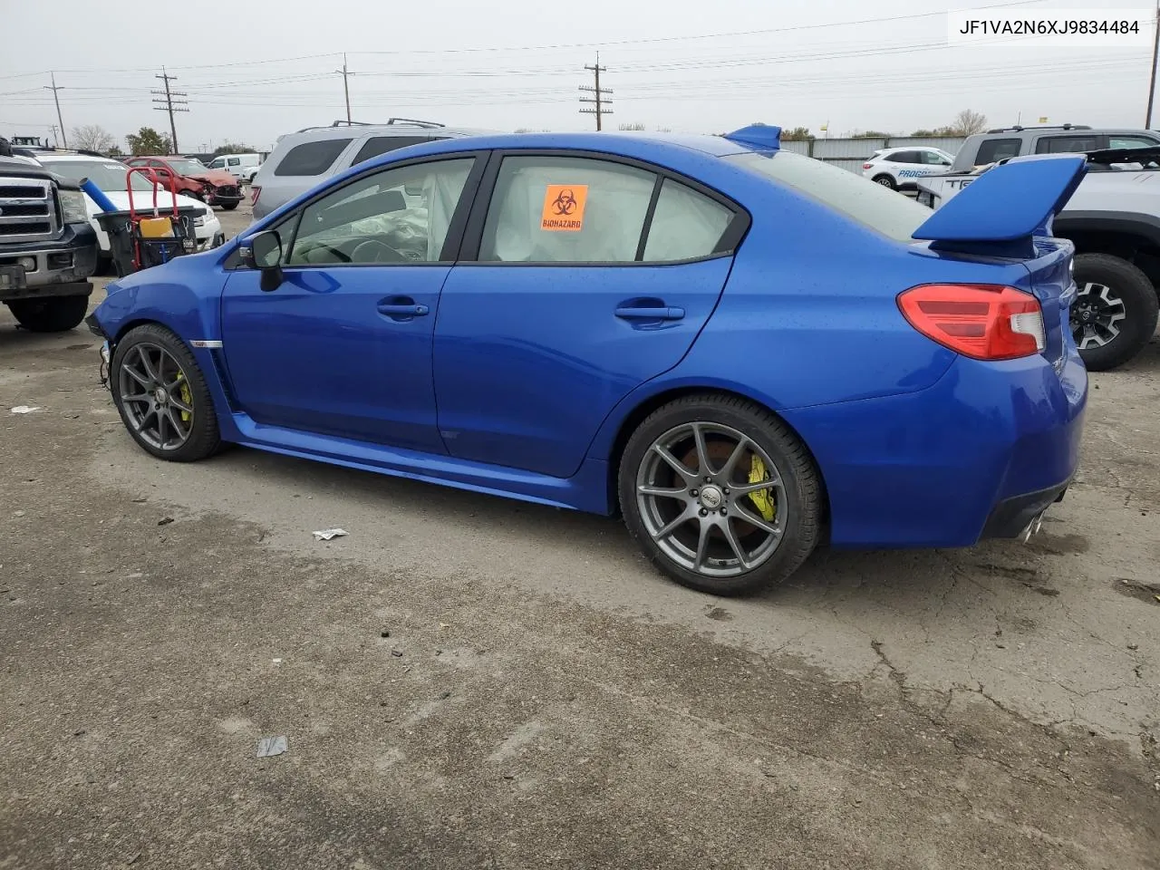 2018 Subaru Wrx Sti VIN: JF1VA2N6XJ9834484 Lot: 80198104