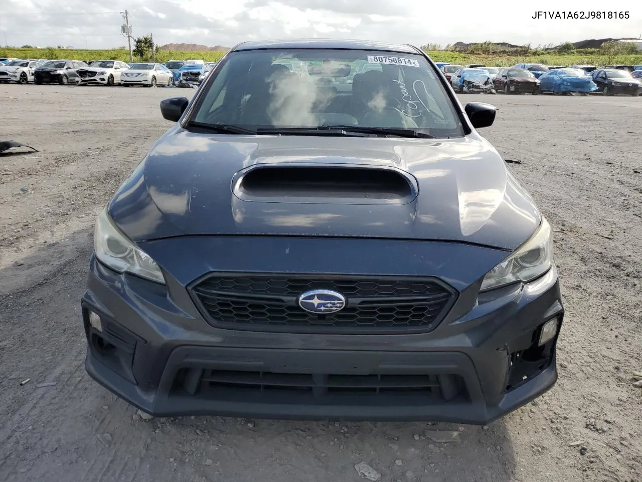 2018 Subaru Wrx VIN: JF1VA1A62J9818165 Lot: 80758814