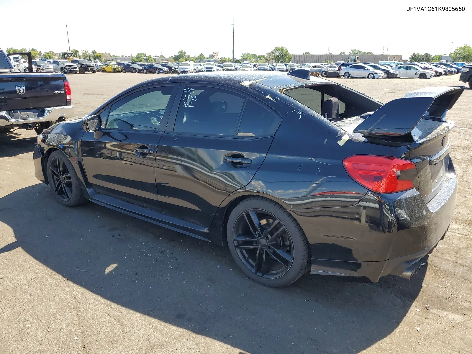 JF1VA1C61K9805650 2019 Subaru Wrx Premium