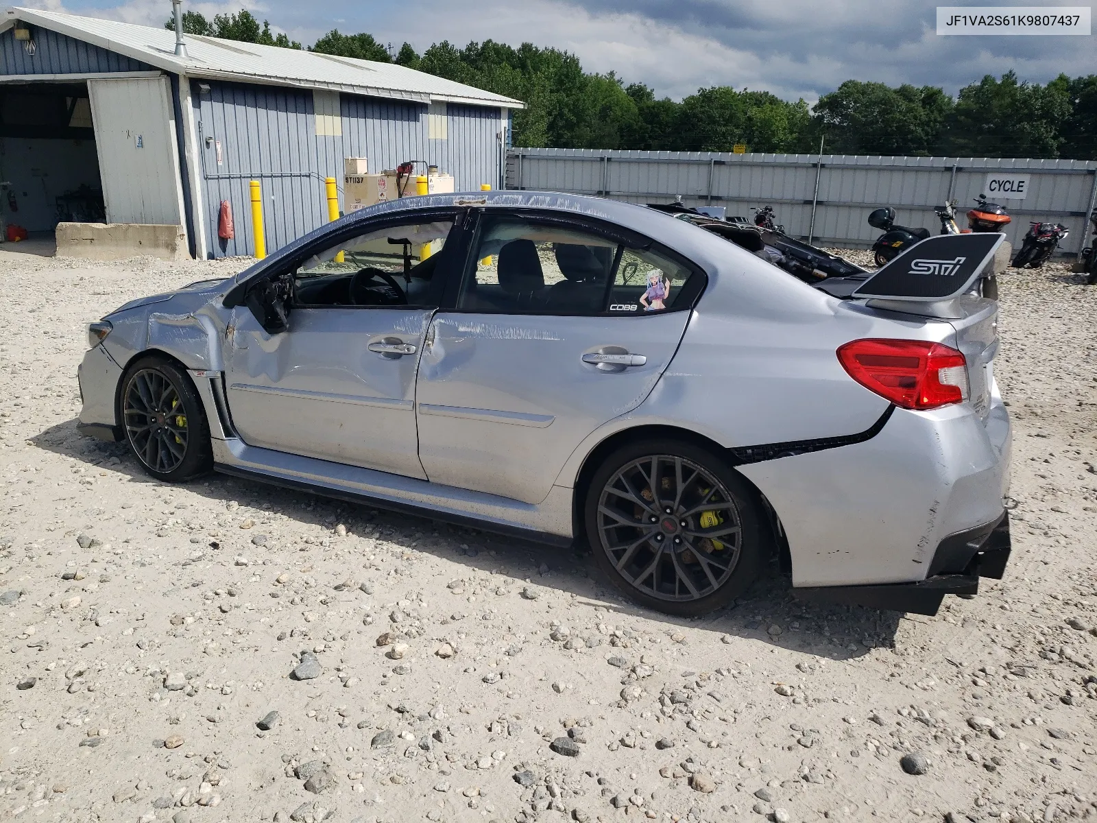 2019 Subaru Wrx Sti VIN: JF1VA2S61K9807437 Lot: 63087894