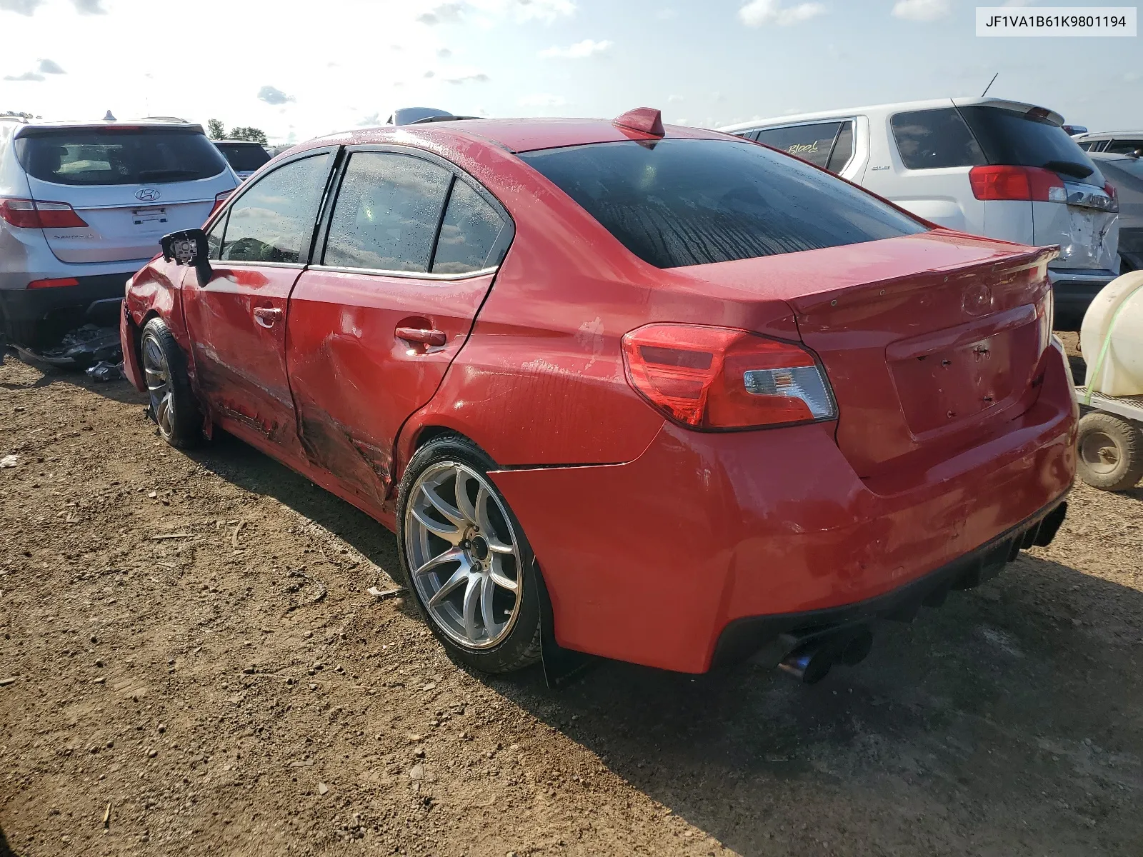 2019 Subaru Wrx Premium VIN: JF1VA1B61K9801194 Lot: 64096454