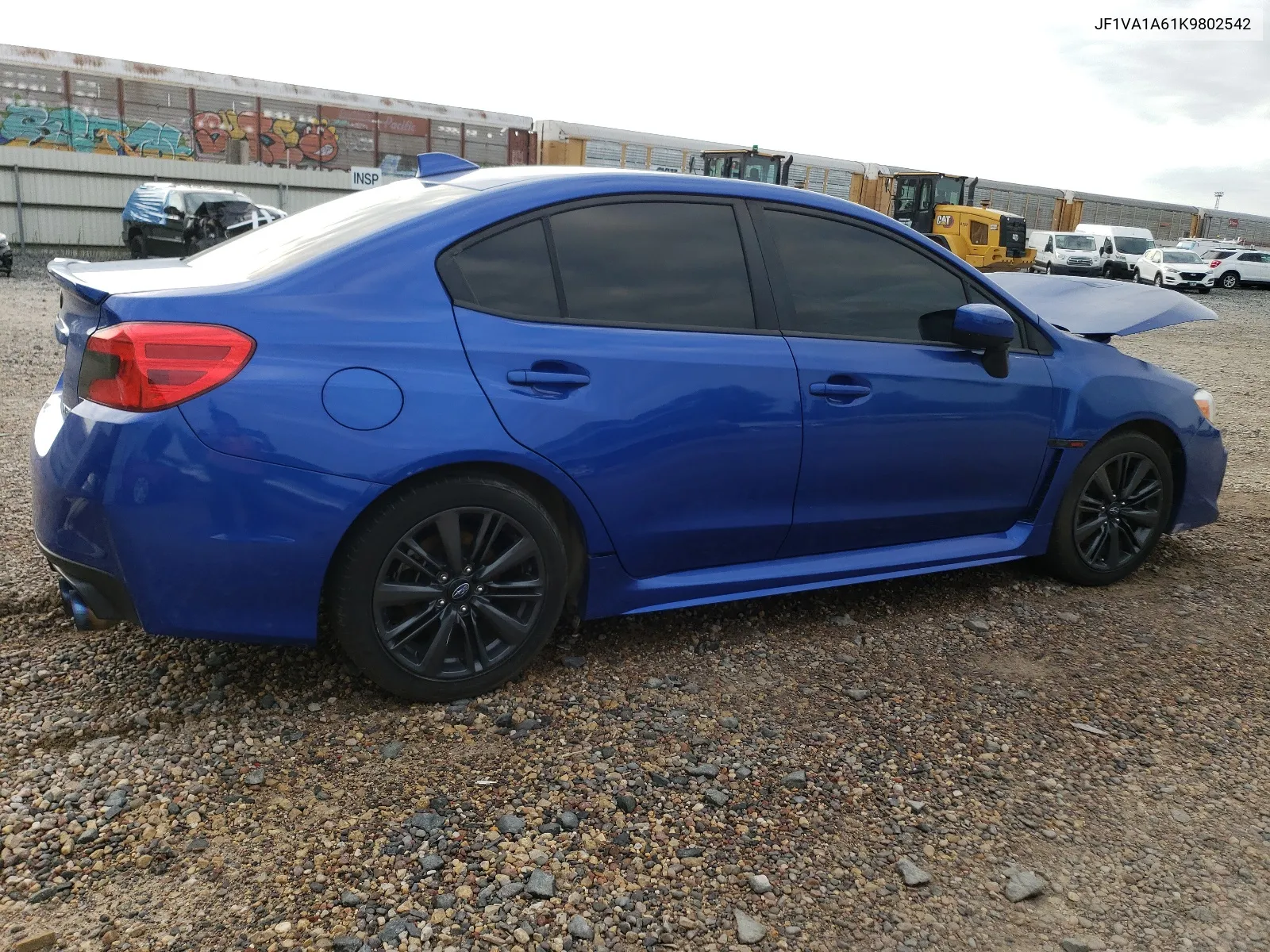 2019 Subaru Wrx VIN: JF1VA1A61K9802542 Lot: 64662864