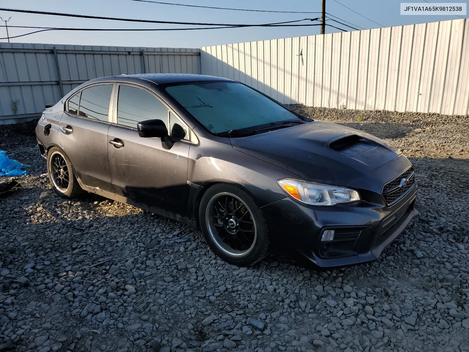 2019 Subaru Wrx VIN: JF1VA1A65K9812538 Lot: 68113554