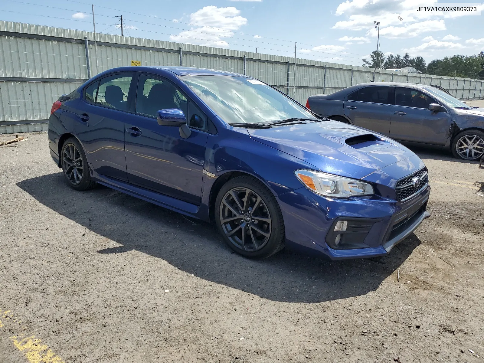 2019 Subaru Wrx Premium VIN: JF1VA1C6XK9809373 Lot: 69025254