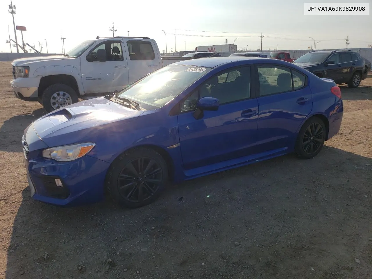 2019 Subaru Wrx VIN: JF1VA1A69K9829908 Lot: 69723164