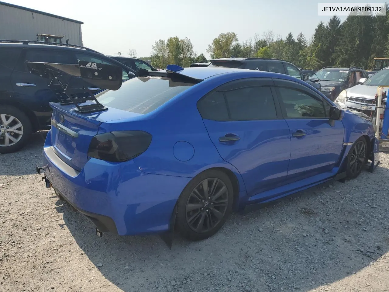 2019 Subaru Wrx VIN: JF1VA1A66K9809132 Lot: 71003324