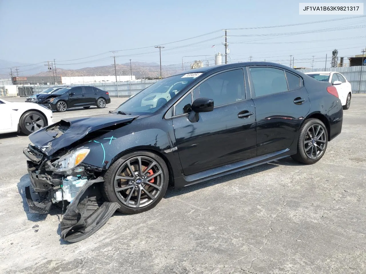 2019 Subaru Wrx Premium VIN: JF1VA1B63K9821317 Lot: 71304854