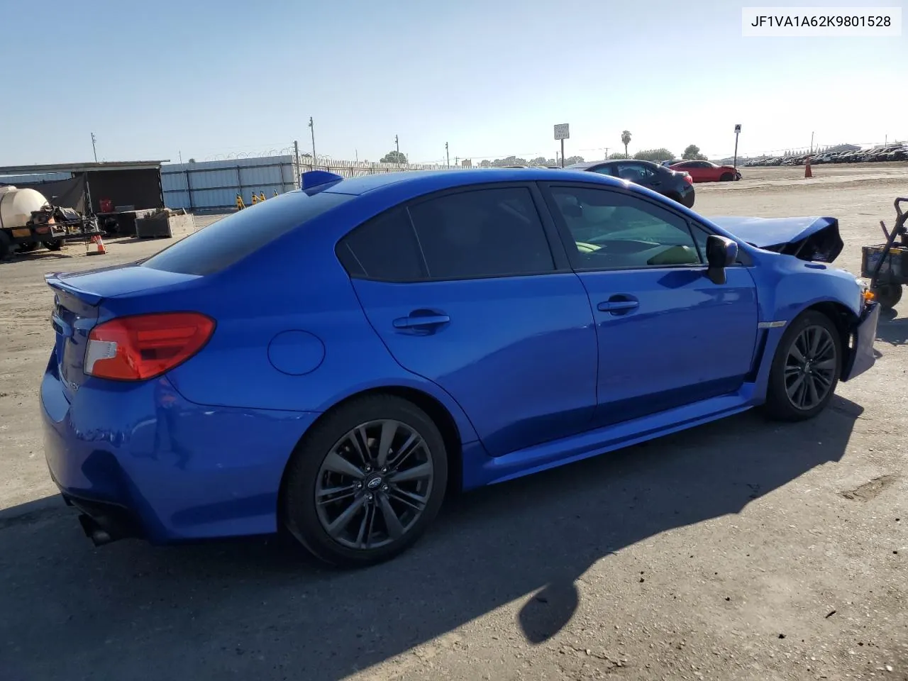 2019 Subaru Wrx VIN: JF1VA1A62K9801528 Lot: 71699904