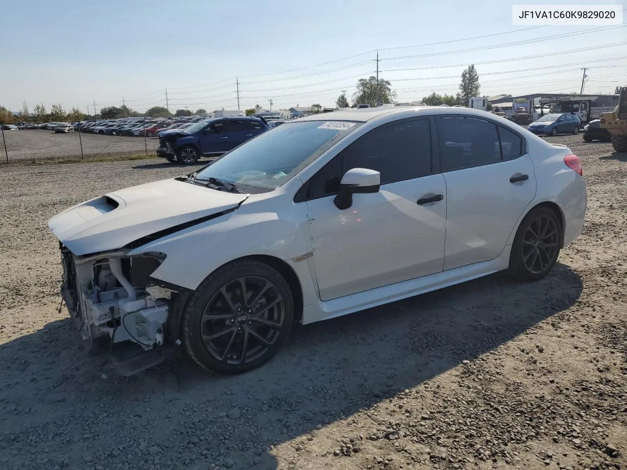 2019 Subaru Wrx Premium VIN: JF1VA1C60K9829020 Lot: 74310354