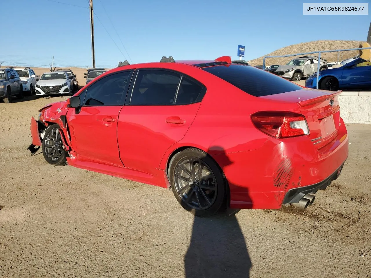 2019 Subaru Wrx Premium VIN: JF1VA1C66K9824677 Lot: 75266994