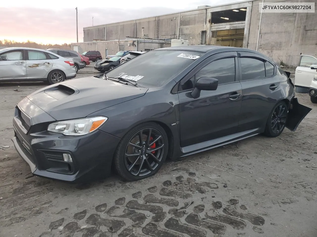 2019 Subaru Wrx Premium VIN: JF1VA1C60K9827204 Lot: 77390724