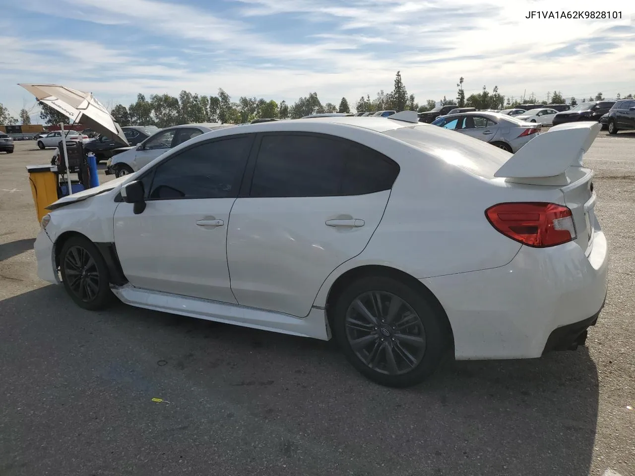 2019 Subaru Wrx VIN: JF1VA1A62K9828101 Lot: 78678264