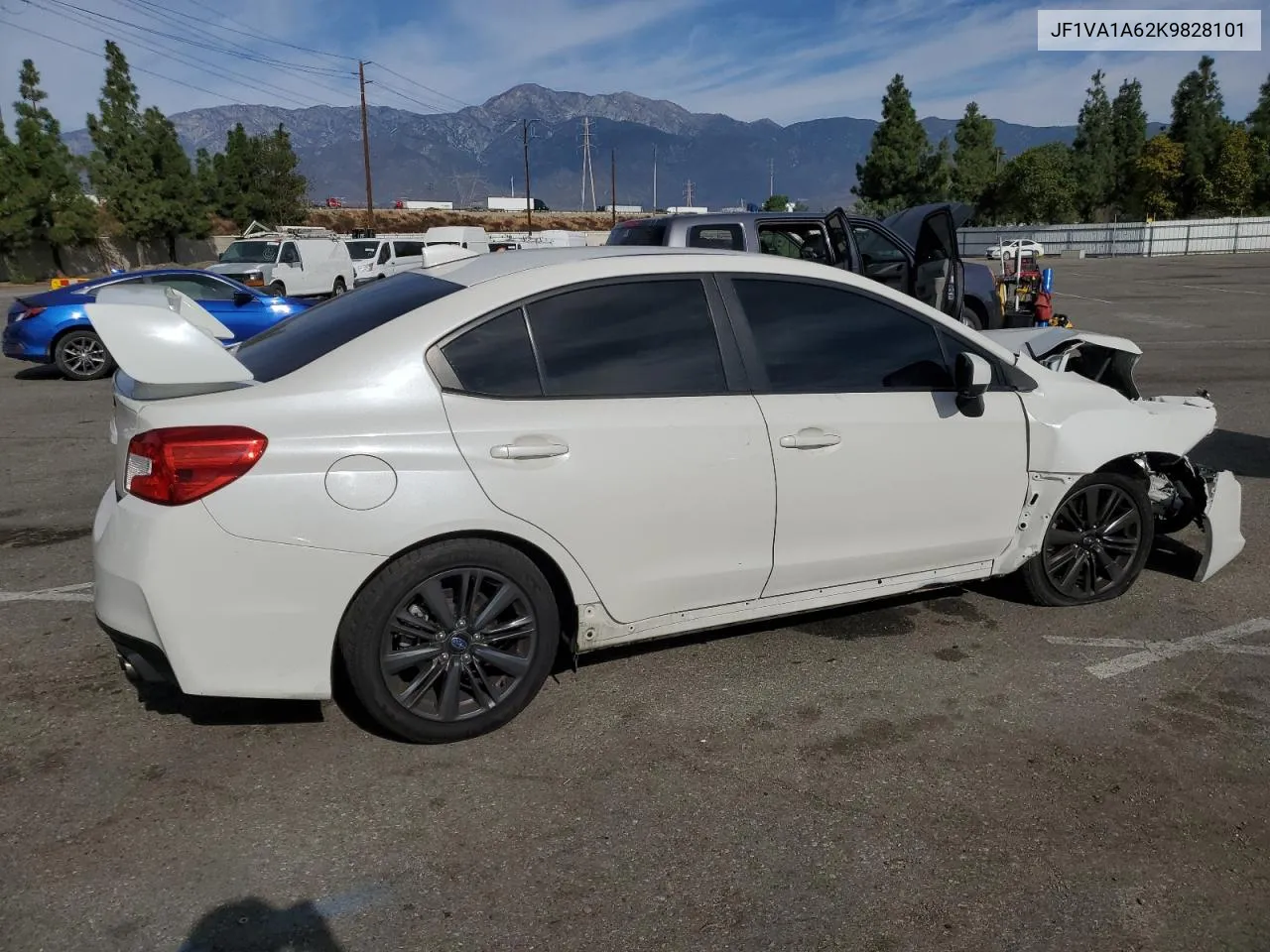 2019 Subaru Wrx VIN: JF1VA1A62K9828101 Lot: 78678264