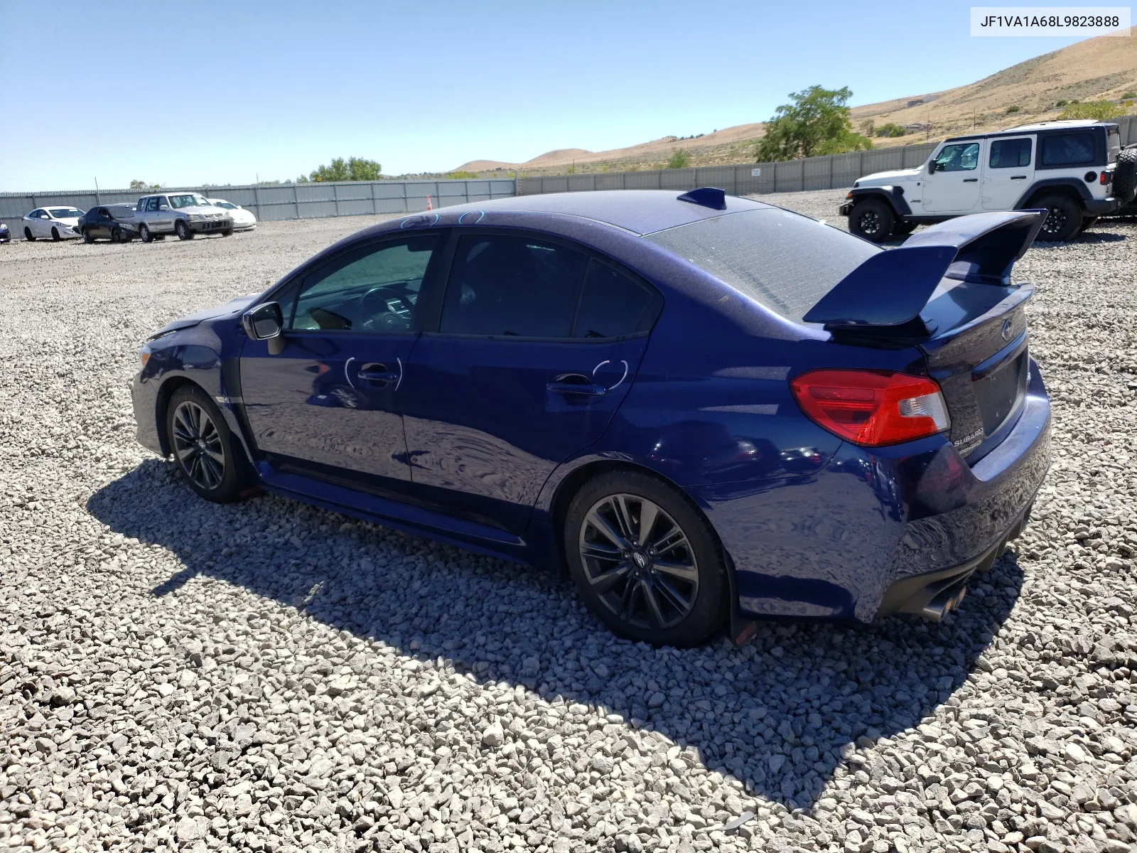 2020 Subaru Wrx VIN: JF1VA1A68L9823888 Lot: 67676054