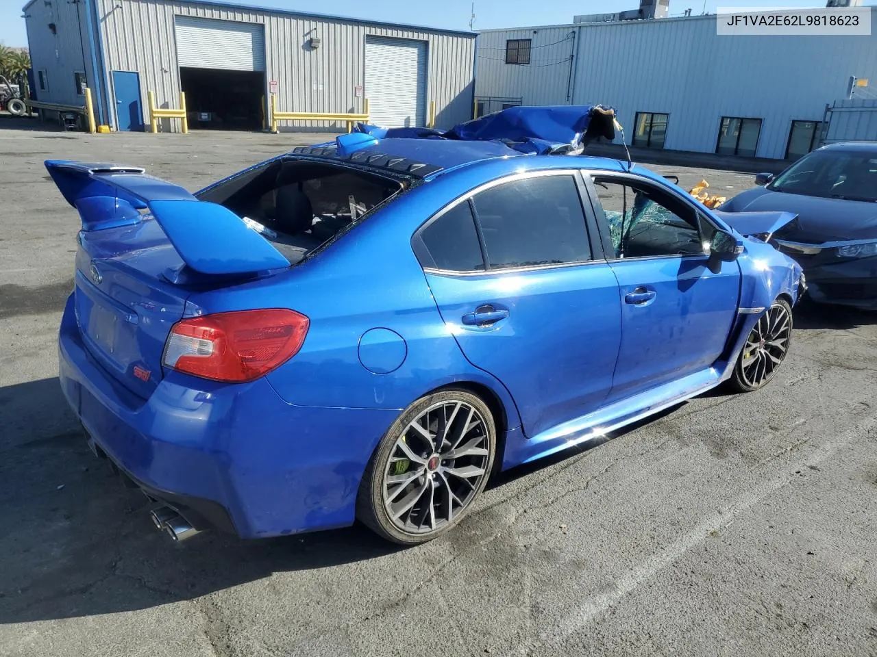 2020 Subaru Wrx Sti VIN: JF1VA2E62L9818623 Lot: 68146874