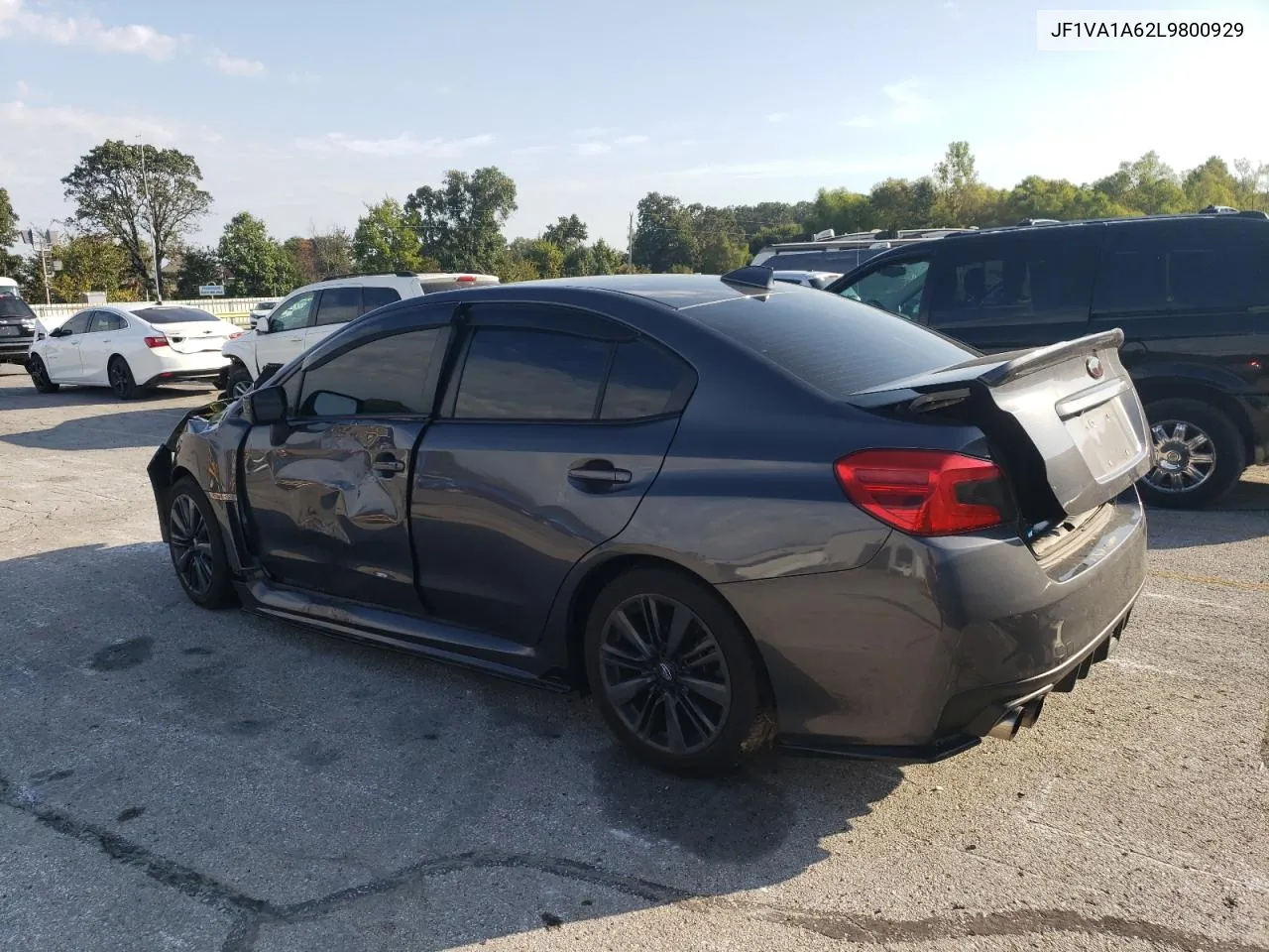 2020 Subaru Wrx VIN: JF1VA1A62L9800929 Lot: 71889424