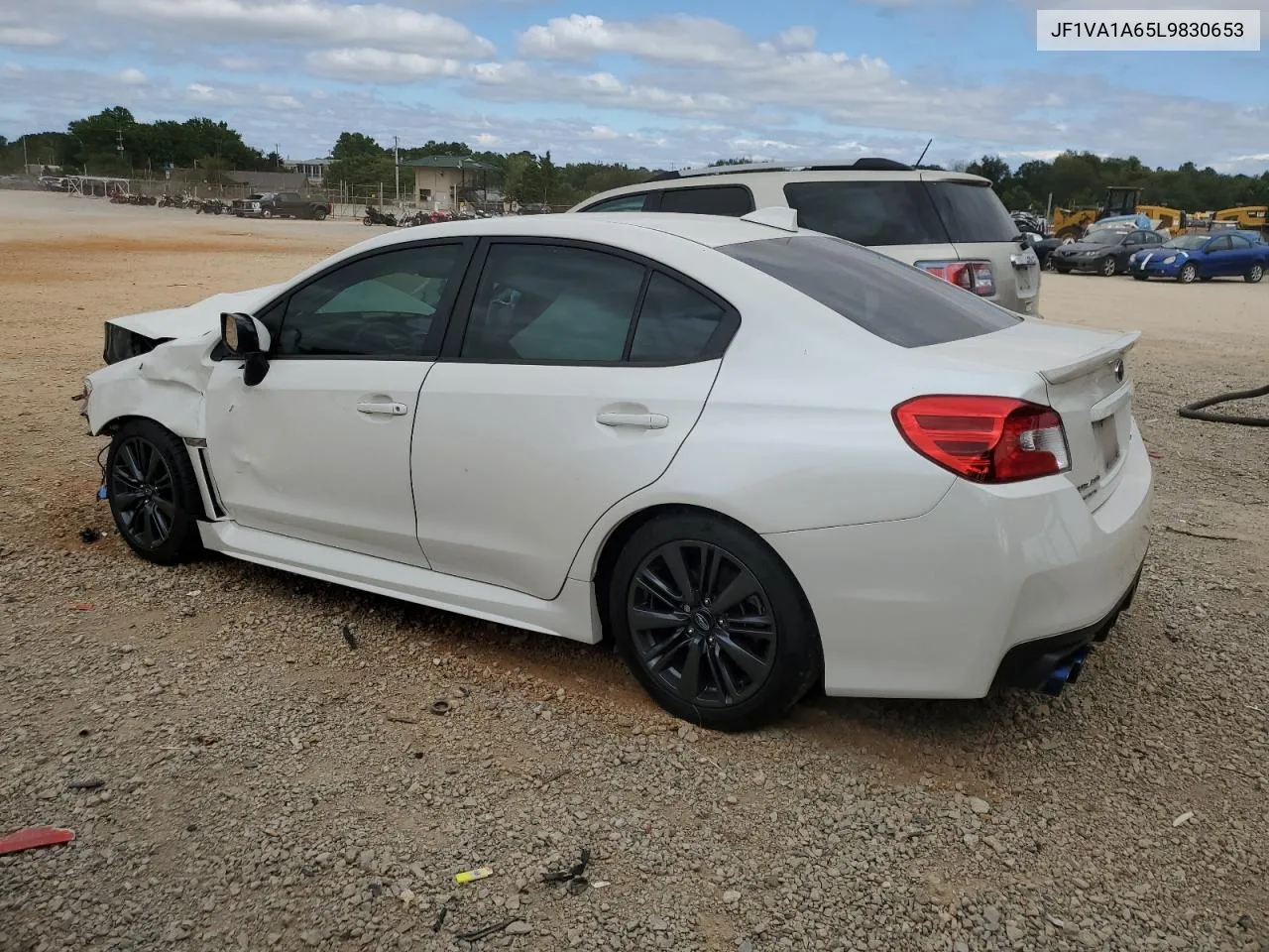 2020 Subaru Wrx VIN: JF1VA1A65L9830653 Lot: 72178084