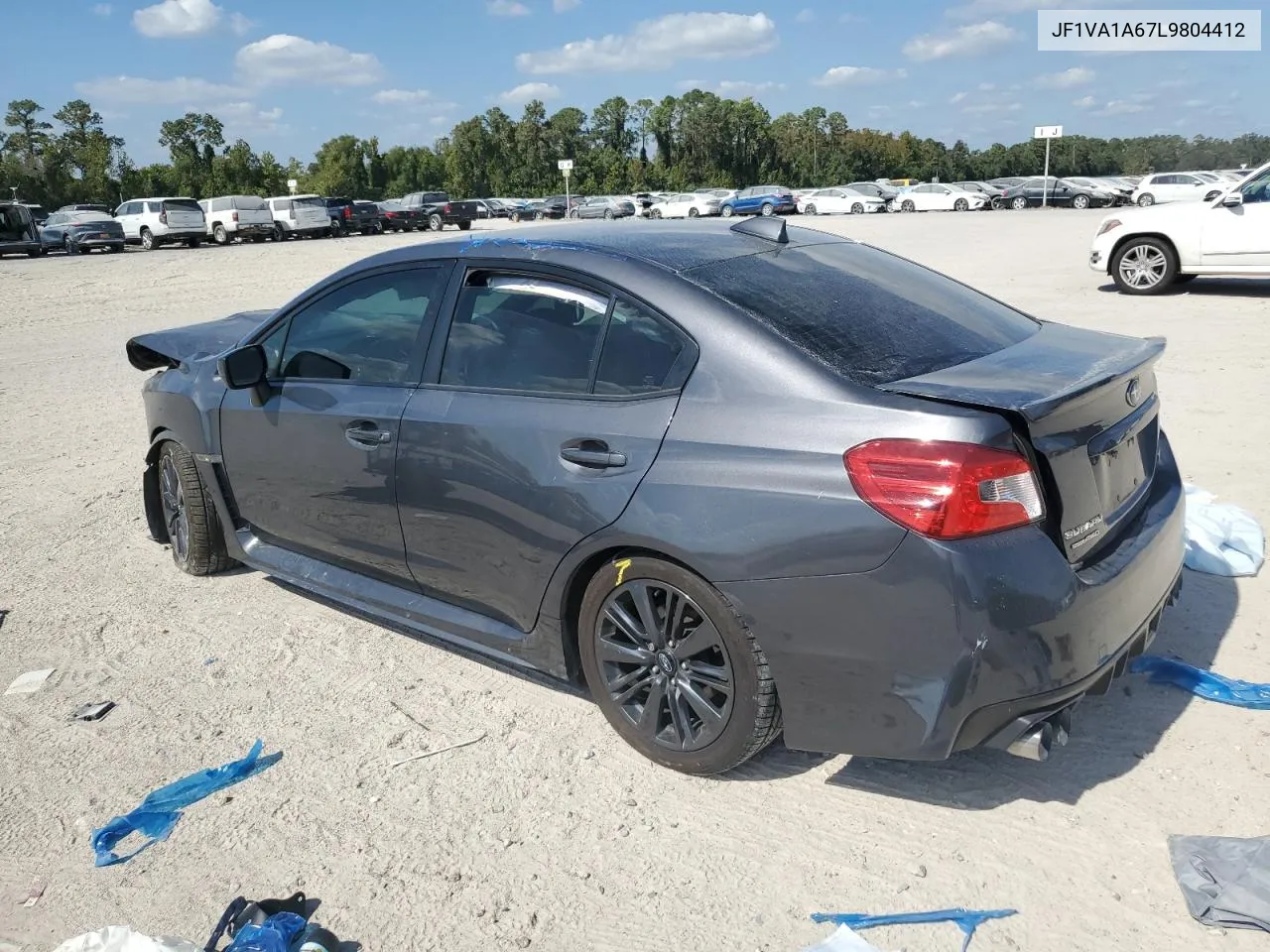 2020 Subaru Wrx VIN: JF1VA1A67L9804412 Lot: 77441174