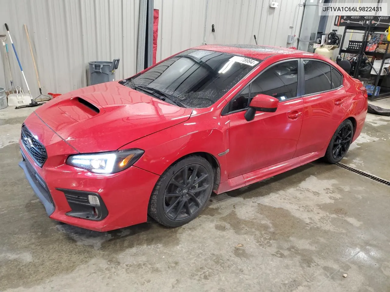 2020 Subaru Wrx Premium VIN: JF1VA1C66L9822431 Lot: 81178994