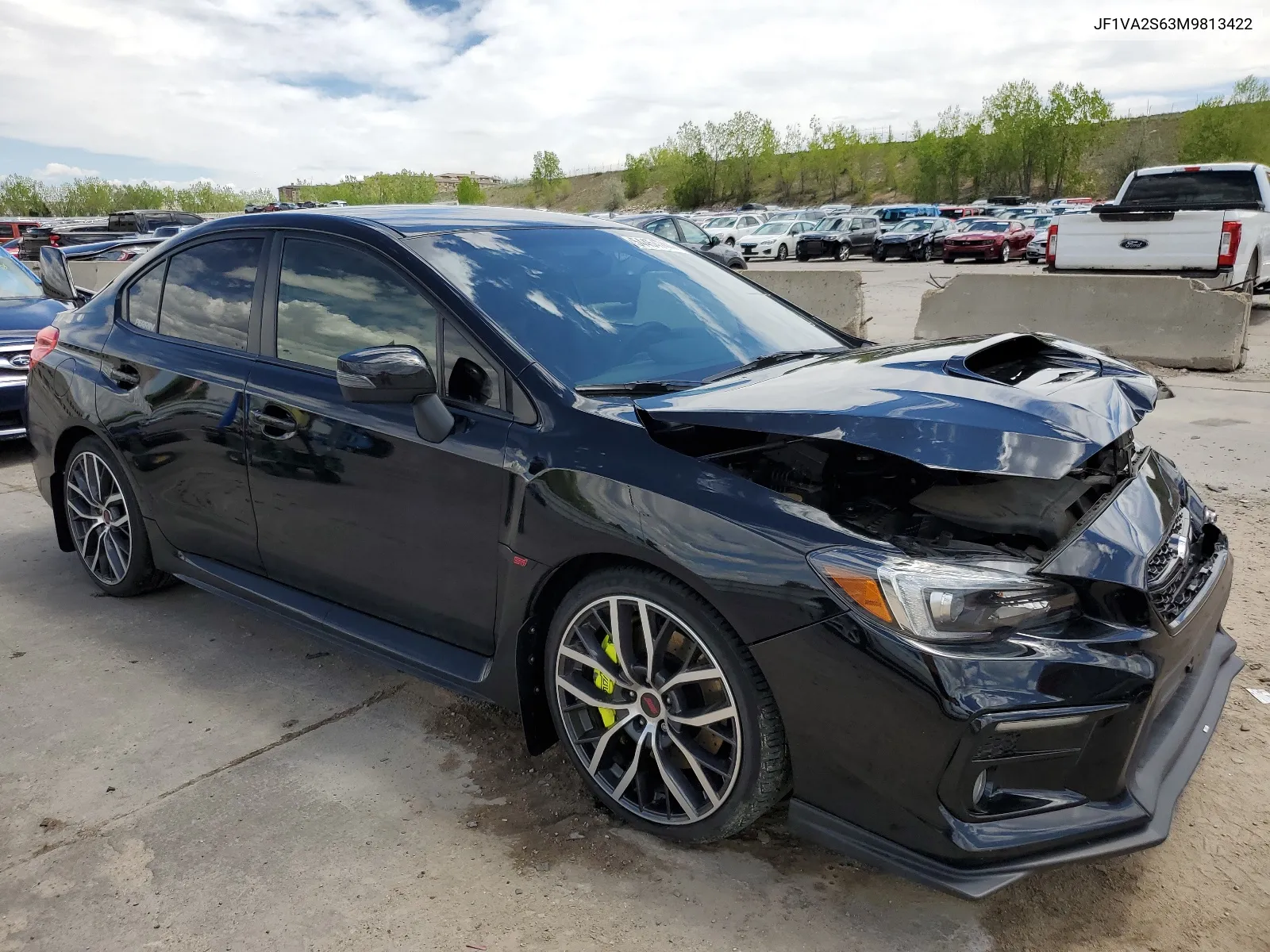 2021 Subaru Wrx Sti VIN: JF1VA2S63M9813422 Lot: 54454744