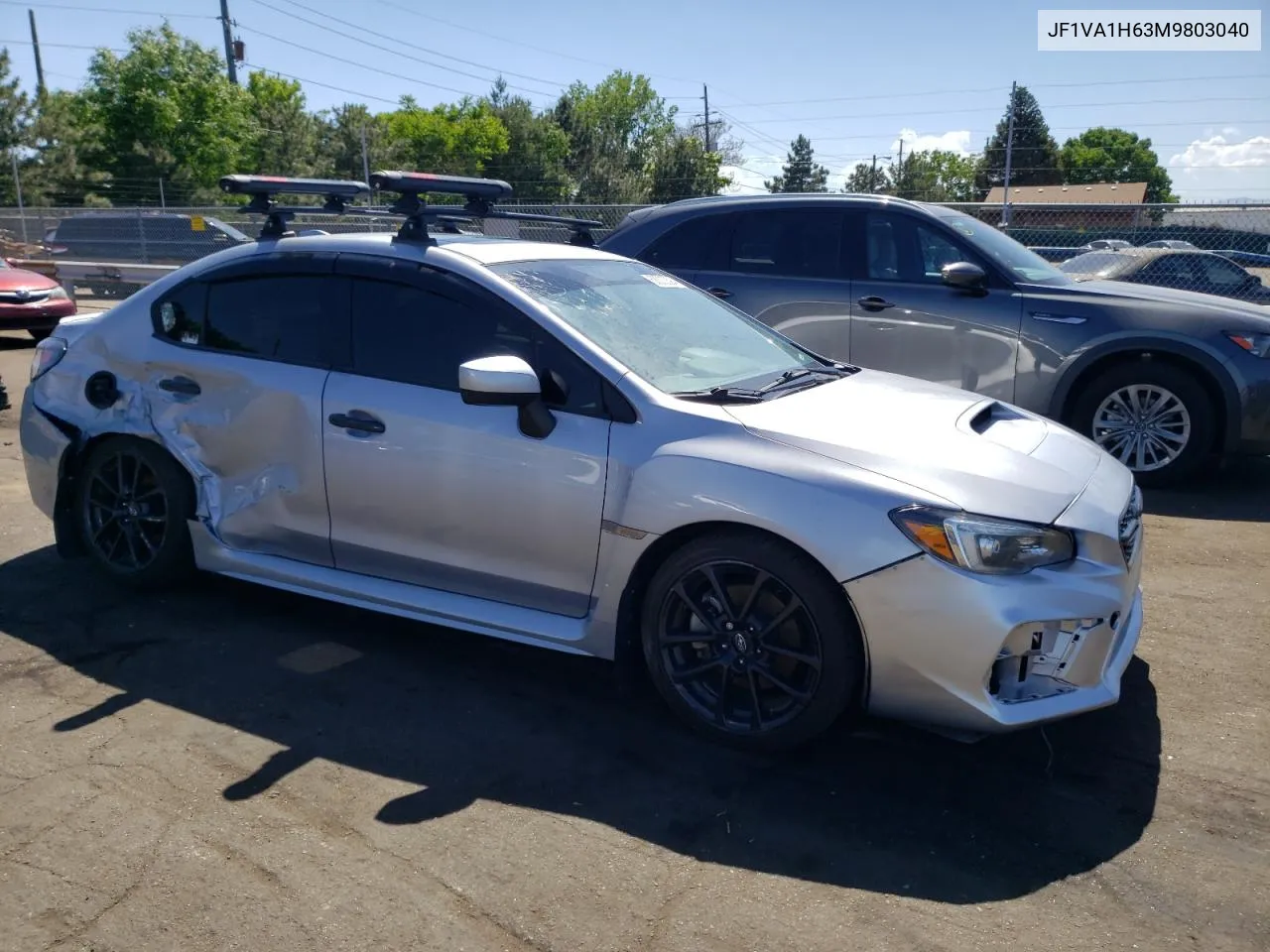 2021 Subaru Wrx Limited VIN: JF1VA1H63M9803040 Lot: 58303394