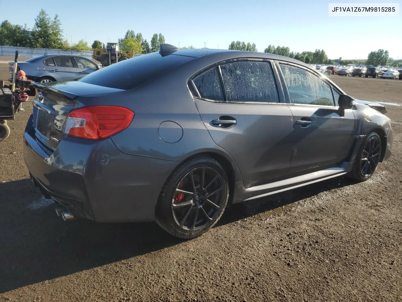 2021 Subaru Wrx Sport Tech VIN: JF1VA1Z67M9815285 Lot: 59264644