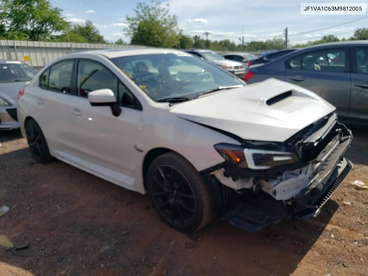 2021 Subaru Wrx Premium VIN: JF1VA1C63M9812005 Lot: 59894634