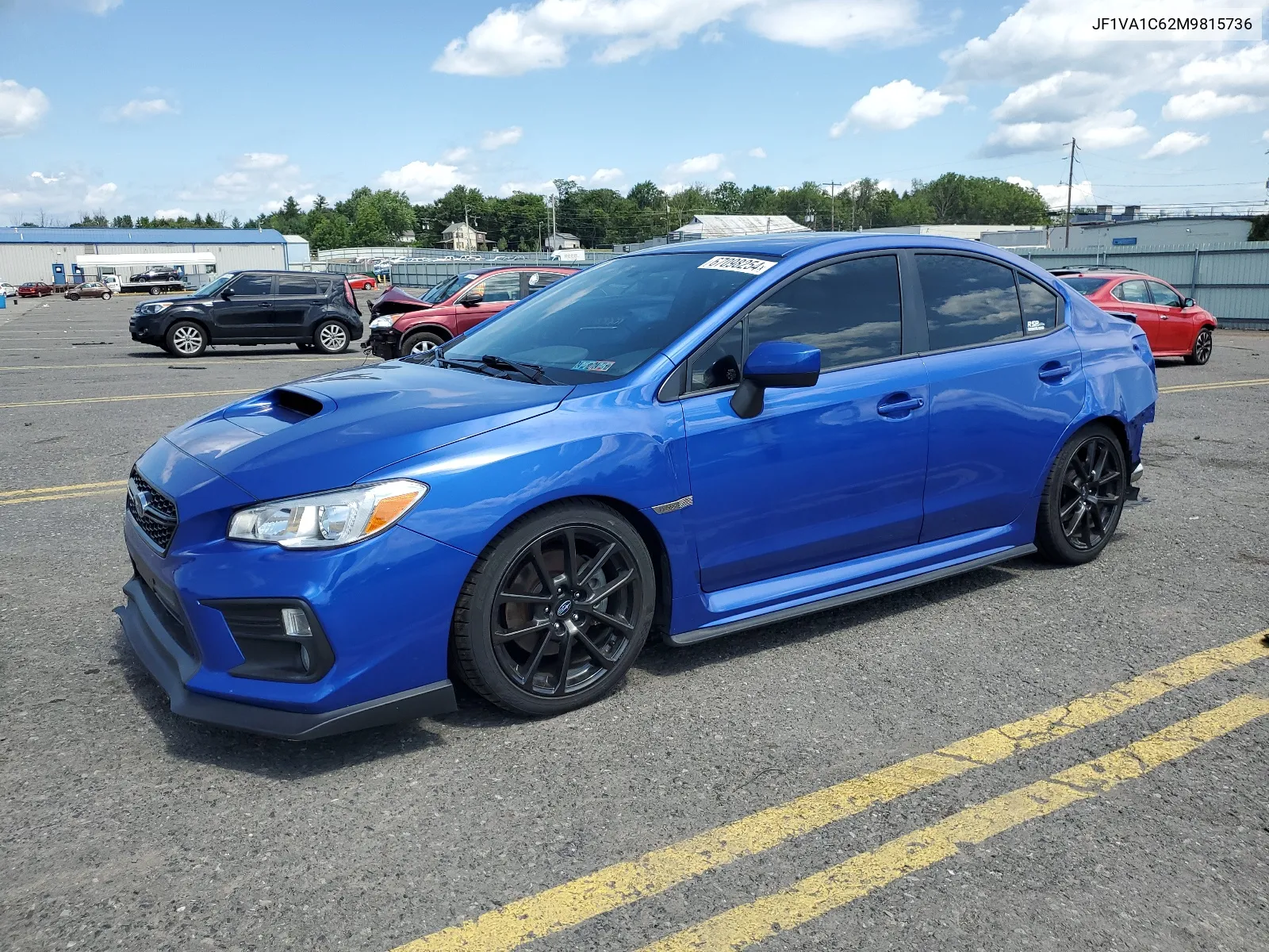 2021 Subaru Wrx Premium VIN: JF1VA1C62M9815736 Lot: 67098254