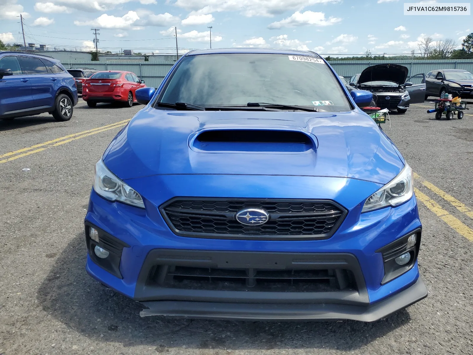 2021 Subaru Wrx Premium VIN: JF1VA1C62M9815736 Lot: 67098254