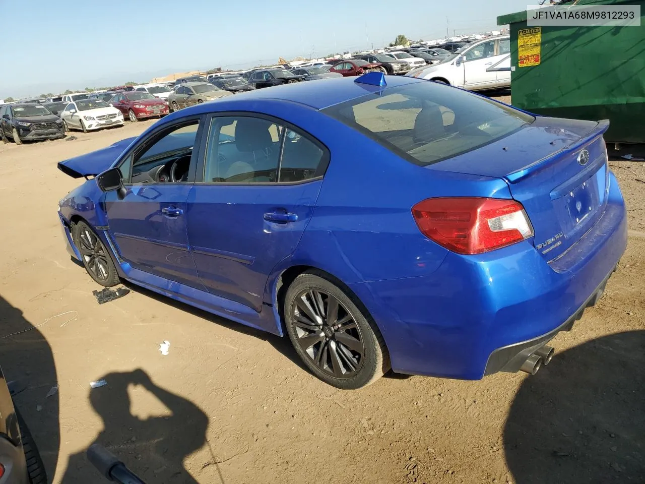 JF1VA1A68M9812293 2021 Subaru Wrx