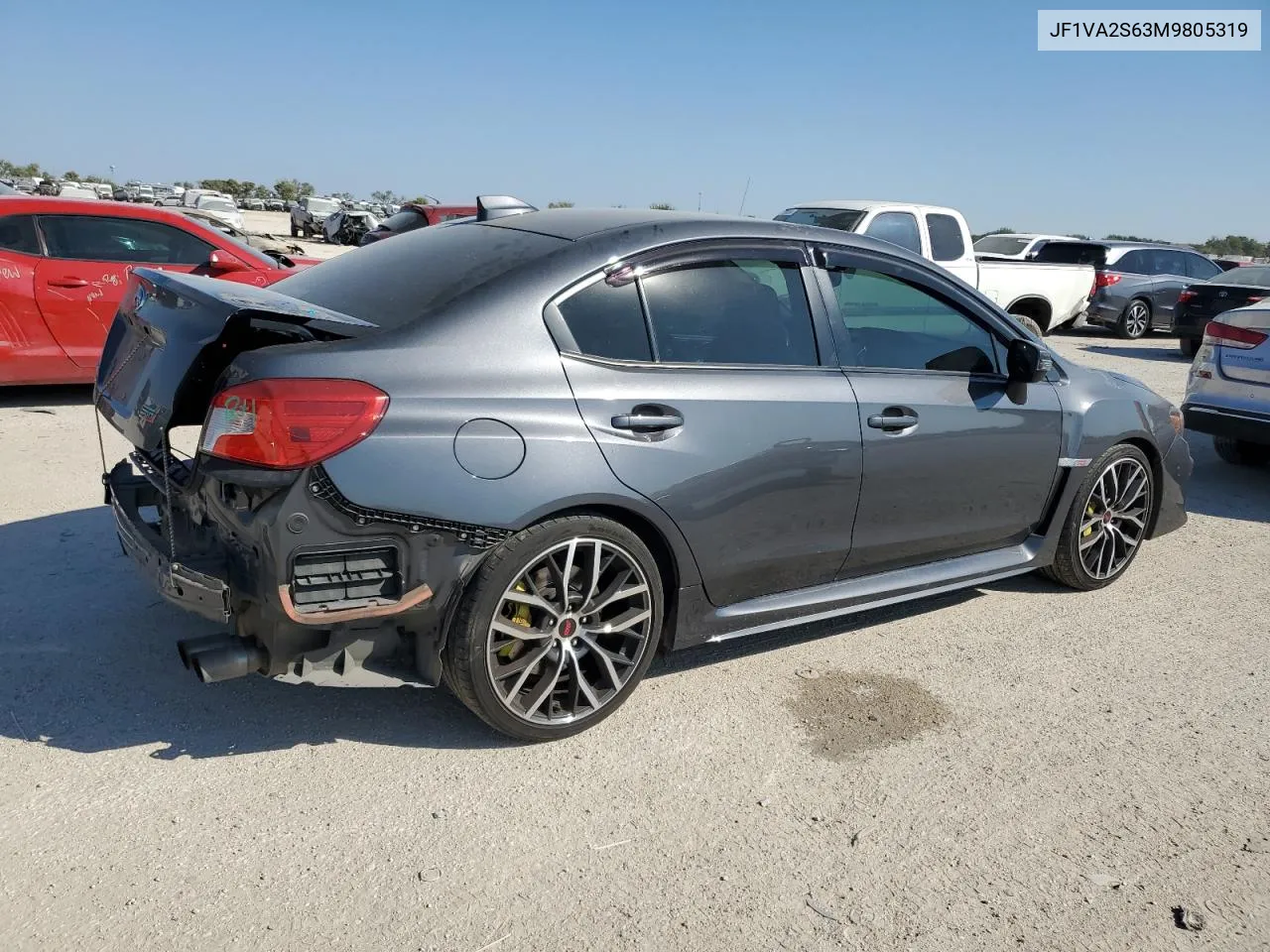 2021 Subaru Wrx Sti VIN: JF1VA2S63M9805319 Lot: 75236804